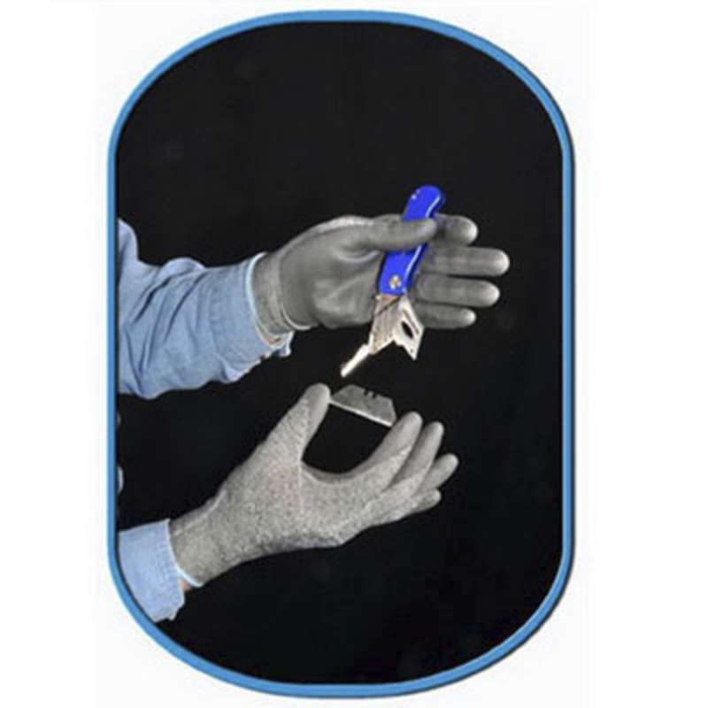 Showa® Best Glove P541 Hi-Tech Polyurethane Chemical Resistant Glove, Large, Black With Gray 6 DZ/CA